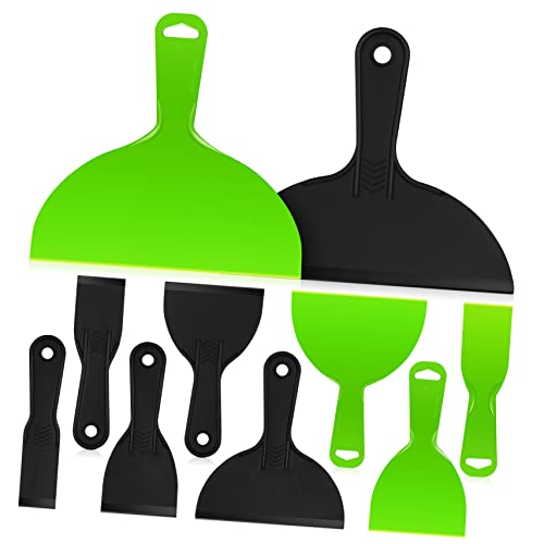 DOITOOL 10 STK Farb Schaber Set Für Wand Patchen Spachtelmasse Rigipsplatten Schaber Für Die Wand Tapetenentferner Abs Kittkratzer Gipskunstwerkzeuge Kleben Von Trockenbauspachteln Plastik DOITOOL 10 STK Farb Schaber Set Für Wand Patchen Spachtelmasse Rigipsplatten Schaber Für Die Wand Tapetenentferner Abs Kittkratzer Gipskunstwerkzeuge Kleben Von Trockenbauspachteln Plastik von DOITOOL