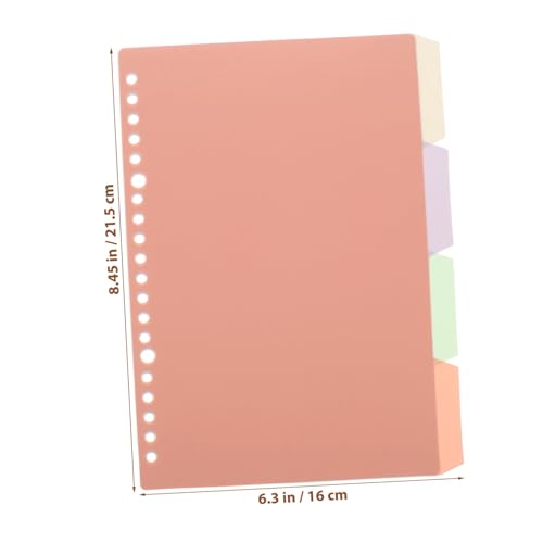 DOITOOL 10 Sätze Notebook Dividers PP Farbig Trennblätter für Ringordner Notizbuch Registerkarten Abheftbar Langlebig Bruchfest für Büro Schule Zuhause DOITOOL 10 Sätze Notebook Dividers PP Farbig Trennblätter für Ringordner Notizbuch Registerkarten Abheftbar Langlebig Bruchfest für Büro Schule Zuhause von DOITOOL
