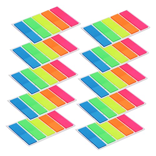 DOITOOL 10 Sätze Selbstklebende Haftnotizen Index Tabs Bunte Memo Pads Klassifikation Aufkleber Beschreibbare Büroorganisation Wiederablösbar Praktisch für Dokumente und Notizen DOITOOL 10 Sätze Selbstklebende Haftnotizen Index Tabs Bunte Memo Pads Klassifikation Aufkleber Beschreibbare Büroorganisation Wiederablösbar Praktisch für Dokumente und Notizen von DOITOOL