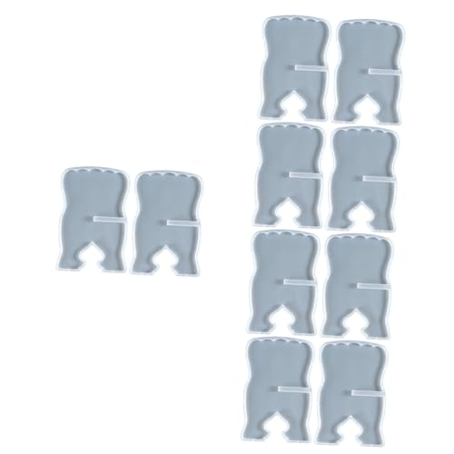 DOITOOL 10 Stk. Teiliges Silikon Buchhalter Gießform für DIY Resin Lesenständer Weiche Reißfeste Form Wiederverwendbar Sicher für Bastelprojekte und Notenständer DOITOOL 10 Stk. Teiliges Silikon Buchhalter Gießform für DIY Resin Lesenständer Weiche Reißfeste Form Wiederverwendbar Sicher für Bastelprojekte und Notenständer von DOITOOL