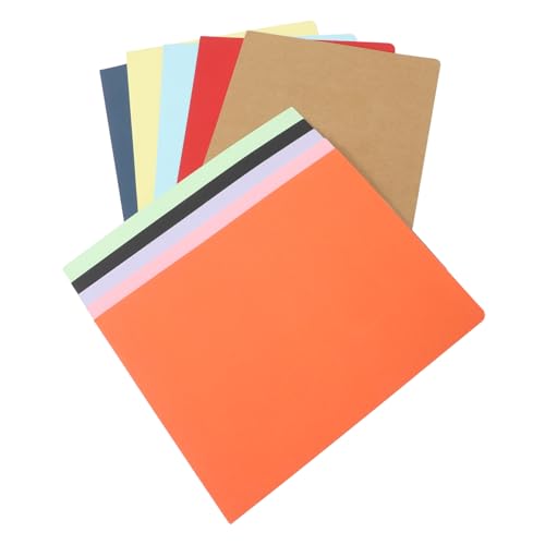 DOITOOL 10 Stück Aktenordner Aktentaschenordner Portfoliomappen mit Taschen Notizbuch mit Ordner Süße Ordner für die Schule Ordner mit Ordnern Zwei-Taschen-Ordner Papier von DOITOOL