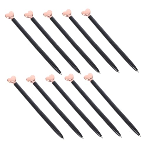 DOITOOL 10 Stück Ausziehbare Metall Kugelschreiber mit Elegantem Design für Büro Zuhause und Stilvolle für Hochzeiten und Valentinstag DOITOOL 10 Stück Ausziehbare Metall Kugelschreiber mit Elegantem Design für Büro Zuhause und Stilvolle für Hochzeiten und Valentinstag von DOITOOL