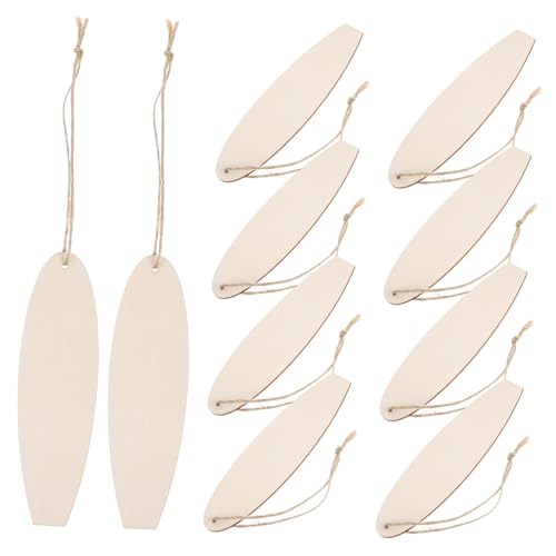 DOITOOL 10 Stück Bemalte Holzbretter Surfbrett-Ornamente Surfboard -Wandkunst Surfbrett- Surfbrett Wanddekoration wandbehang aus holz selber machen Holzspäne Khaki DOITOOL 10 Stück Bemalte Holzbretter Surfbrett-Ornamente Surfboard -Wandkunst Surfbrett- Surfbrett Wanddekoration wandbehang aus holz selber machen Holzspäne Khaki von DOITOOL