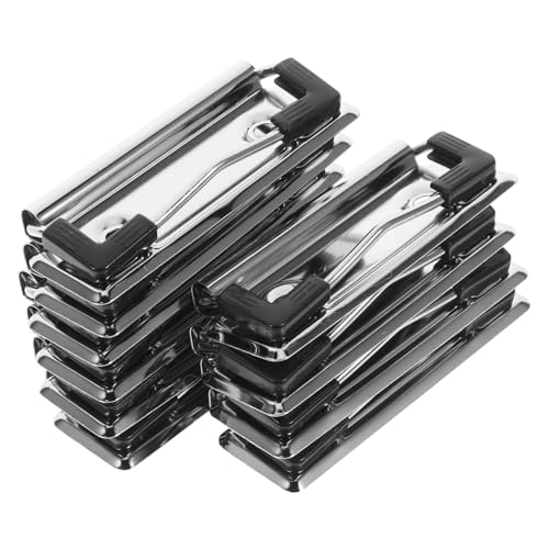 DOITOOL 10 Stück Clips für Büro-Klemmbretter papierklammer paperclips Dokumenten-Klemme Schreibbrett-Klemme cartape Klappbares Klemmbrett dokumentieren Büroklammern Clip für Bretter Metall DOITOOL 10 Stück Clips für Büro-Klemmbretter papierklammer paperclips Dokumenten-Klemme Schreibbrett-Klemme cartape Klappbares Klemmbrett dokumentieren Büroklammern Clip für Bretter Metall von DOITOOL