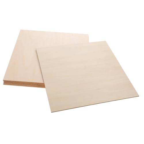 DOITOOL 10 Stück DIY Holzplatten Unbehandelte Bastelhölzer Glatte Oberfläche Für Modellbau Handwerk Deko Malerei Kreative Holzrohlinge Für Familien Bastelprojekte DOITOOL 10 Stück DIY Holzplatten Unbehandelte Bastelhölzer Glatte Oberfläche Für Modellbau Handwerk Deko Malerei Kreative Holzrohlinge Für Familien Bastelprojekte von DOITOOL