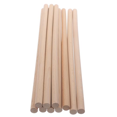 DOITOOL 10 Stück DIY Holzstäbe für Vielseitige Holzmaterialien für Bastelprojekte für Herstellung von Trommelschlägern und Kreativen Handarbeiten Schnitzbare Naturmaterialien DOITOOL 10 Stück DIY Holzstäbe für Vielseitige Holzmaterialien für Bastelprojekte für Herstellung von Trommelschlägern und Kreativen Handarbeiten Schnitzbare Naturmaterialien von DOITOOL
