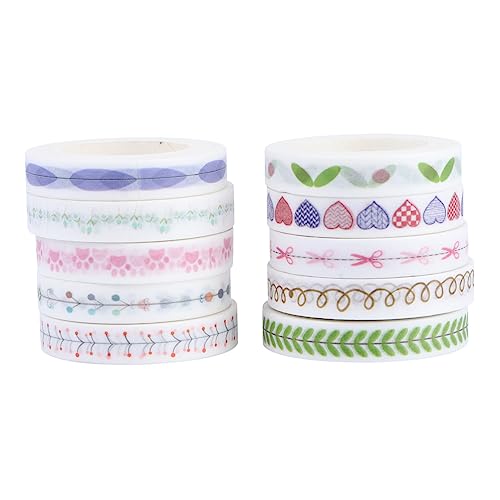 DOITOOL 10 Stück Dekorative Taschenaufkleber Klebeband Scrapbooking Aufkleber Scrapbook Washi Aufkleber Washi Aufkleber Für Scrapbooking Aufkleber Für Journal Briefaufkleber Für DOITOOL 10 Stück Dekorative Taschenaufkleber Klebeband Scrapbooking Aufkleber Scrapbook Washi Aufkleber Washi Aufkleber Für Scrapbooking Aufkleber Für Journal Briefaufkleber Für von DOITOOL