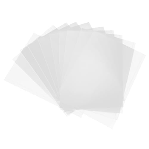 DOITOOL 10 Stück Diy Silikonformen für Epoxidharz Transparente Kunststoffblätter zum Schmuckherstellen Vielseitig Zuschneidbar und Praktisch für Bastelprojekte von DOITOOL