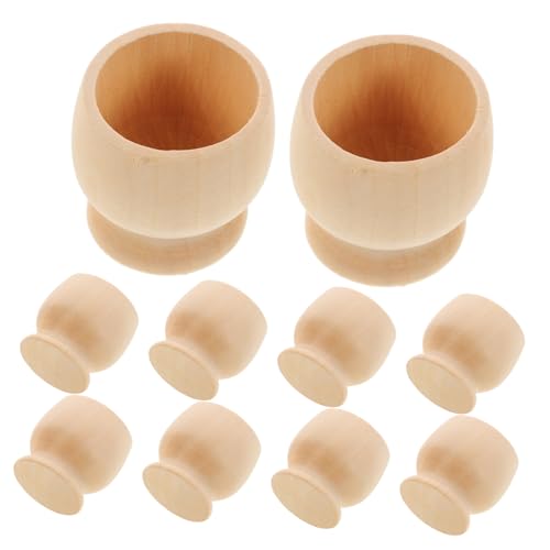 DOITOOL 10 Stück Eierschale Aus Holz Eierbecherhalter Groß Ostereierfüller Für Bunt Küken Tassen Dekoration Ostereier Schokolade Inhaber Individuell Party Token Pastell Farbig Beige DOITOOL 10 Stück Eierschale Aus Holz Eierbecherhalter Groß Ostereierfüller Für Bunt Küken Tassen Dekoration Ostereier Schokolade Inhaber Individuell Party Token Pastell Farbig Beige von DOITOOL