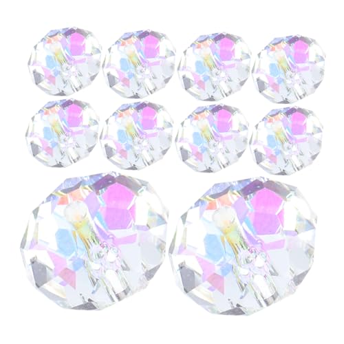DOITOOL 10 Stück Facettierte Kristallperlen für Schmuckherstellung Funkelnde Schmuckzwischenperlen Vielseitig für Armbänder Halsketten Windspiele und DIY Bastelprojekte DOITOOL 10 Stück Facettierte Kristallperlen für Schmuckherstellung Funkelnde Schmuckzwischenperlen Vielseitig für Armbänder Halsketten Windspiele und DIY Bastelprojekte von DOITOOL