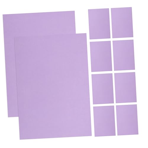 DOITOOL 10 Stück Farbiges Kartonpapier, A4, Pastell-konstruktionspapier Für Scrapbook, Schule, Büro, Druck, Diy, Basteln von DOITOOL