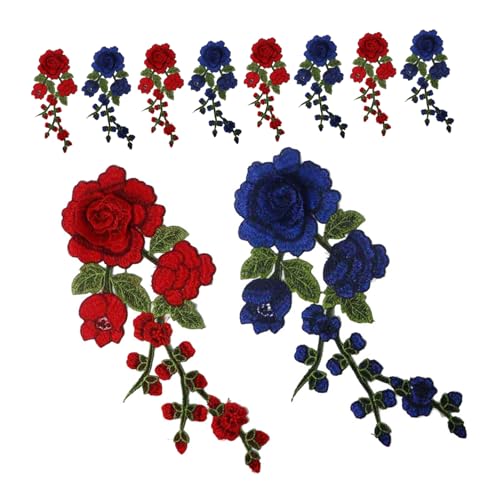 DOITOOL 10 Stück Gestickter Spitzenaufnäher Abzeichen Annähen Reparaturflicken Aufbügeln Blumen Nähen Gestickte Applikationen Patches Nähen Flecken Stickerei Applikation Polyester DOITOOL 10 Stück Gestickter Spitzenaufnäher Abzeichen Annähen Reparaturflicken Aufbügeln Blumen Nähen Gestickte Applikationen Patches Nähen Flecken Stickerei Applikation Polyester von DOITOOL