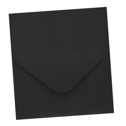 DOITOOL 10 Stück Handbuchumschlag Größe Büro sparen Bargeldfüllung klein budget umschläge farbige umschläge Budgetumschläge Budgetumschlag Geldumschläge für Geschäftsbücher Papier Black von DOITOOL