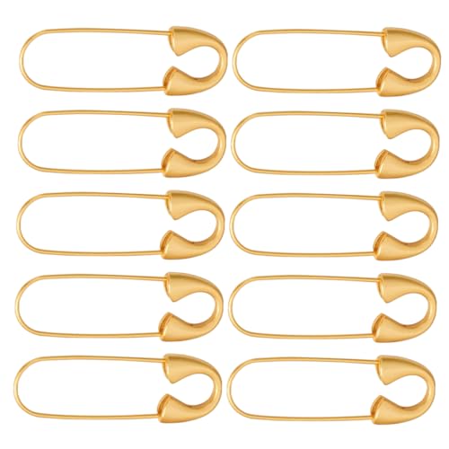 DOITOOL 10 Stück Handgefertigter Schmuck Vintage Sicherheitsnadeln Brosche Dekorative Nadeln DIY Brosche DIY Broschen Zubehör DIY Kleidernadel Sicherheitsnadel Brosche Broschen von DOITOOL
