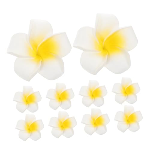 DOITOOL 10 Stück Hawaiianische Plumeria Haarspangen aus Schaumstoff Tropische Weiße Blüten Haarschmuck Vielseitig für Hochzeit Strandparty und Luau Festlichkeiten Geeignet DOITOOL 10 Stück Hawaiianische Plumeria Haarspangen aus Schaumstoff Tropische Weiße Blüten Haarschmuck Vielseitig für Hochzeit Strandparty und Luau Festlichkeiten Geeignet von DOITOOL