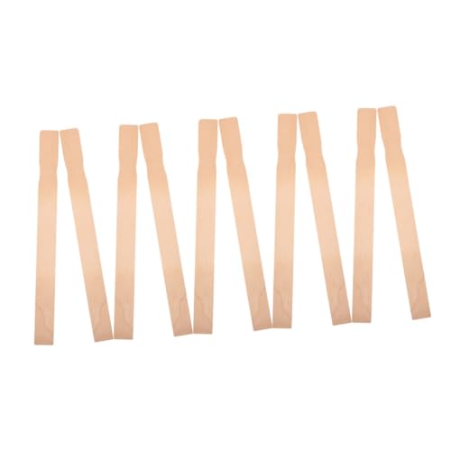 DOITOOL 10 Stück Holzrührstäbe für Epoxidharz Bastelprojekte und Gartenmarker Wiederverwendbar für Anwendungen von DOITOOL
