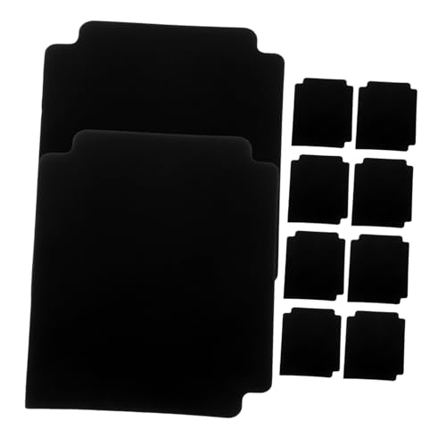 DOITOOL 10 Stück Kartenschachteln für Sportkarten Handel Trennzeichen Veranstalter Separator Registerkarten Abstandshalter Schaumstoffteiler aus Karton Baseball-Kartenteiler PVC Schwarz DOITOOL 10 Stück Kartenschachteln für Sportkarten Handel Trennzeichen Veranstalter Separator Registerkarten Abstandshalter Schaumstoffteiler aus Karton Baseball-Kartenteiler PVC Schwarz von DOITOOL