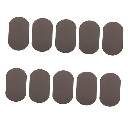 DOITOOL 10 Stück Kleidungspatch Denim Flicken Für Kleidung Stickerei Hosenflicken Flecken Oval Jeans Klopfen Bügeleisen Reparaturflicken Für Hosenlöcher Stoff Dark Grey DOITOOL 10 Stück Kleidungspatch Denim Flicken Für Kleidung Stickerei Hosenflicken Flecken Oval Jeans Klopfen Bügeleisen Reparaturflicken Für Hosenlöcher Stoff Dark Grey von DOITOOL