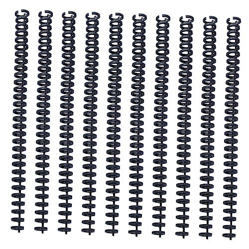 DOITOOL 10 Stück Kunststoffspule Spiralringbuch Für Spiralspulen Binderücken Aus Draht Spiralblock Spulenstacheln Kammbindungen Spiral- Schnellhefter Bindungsspulen Bindespiralen Plastik DOITOOL 10 Stück Kunststoffspule Spiralringbuch Für Spiralspulen Binderücken Aus Draht Spiralblock Spulenstacheln Kammbindungen Spiral- Schnellhefter Bindungsspulen Bindespiralen Plastik von DOITOOL
