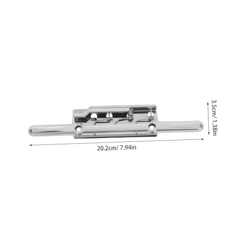 DOITOOL 10 Stück Lange Pressplatte Büro Ordnerklammern mit Federmechanismus Sichere Dokumentenhalter für Akten Notizbücher und Mappen Langlebige Metallclips für Büro Schule und DOITOOL 10 Stück Lange Pressplatte Büro Ordnerklammern mit Federmechanismus Sichere Dokumentenhalter für Akten Notizbücher und Mappen Langlebige Metallclips für Büro Schule und von DOITOOL