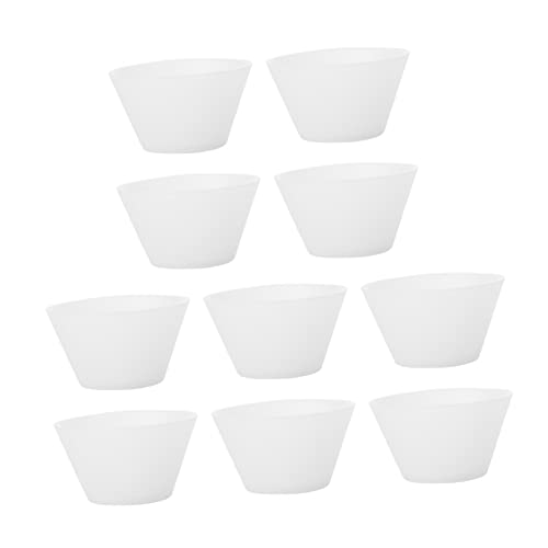 DOITOOL 10 Stück Leimmischbecher Mini-farbmischbecher Silikonbecher Große Kleine Bastelschalen Zum Kleben Kleber Klebebecher Mit Pinsel Epoxidharz Silikon-mischbecher Für Harz Weiß DOITOOL 10 Stück Leimmischbecher Mini-farbmischbecher Silikonbecher Große Kleine Bastelschalen Zum Kleben Kleber Klebebecher Mit Pinsel Epoxidharz Silikon-mischbecher Für Harz Weiß von DOITOOL