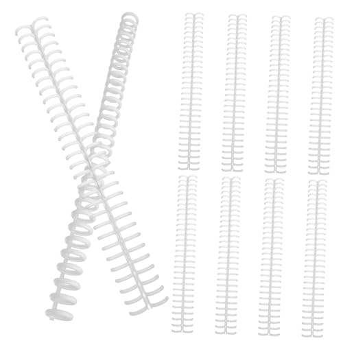 DOITOOL 10 Stück Lose-Blatt-Ringschnalle aktenkoffer gestängetasche Lose-Blatt-Binder Schlüssel Loseblattordner schnellhefter Binderinge aus Draht Ringordner für lose Blätter Plastik Weiß DOITOOL 10 Stück Lose-Blatt-Ringschnalle aktenkoffer gestängetasche Lose-Blatt-Binder Schlüssel Loseblattordner schnellhefter Binderinge aus Draht Ringordner für lose Blätter Plastik Weiß von DOITOOL