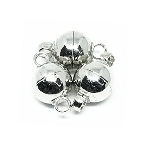 DOITOOL 10 Stück Magnetverschluss Schmuckverschluss für Diy Armbänder und Fußkettchen und Weiß Starker Halt Einfach zu Handhaben für Schmuckherstellung DOITOOL 10 Stück Magnetverschluss Schmuckverschluss für Diy Armbänder und Fußkettchen und Weiß Starker Halt Einfach zu Handhaben für Schmuckherstellung von DOITOOL