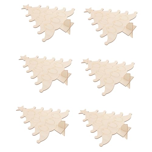 DOITOOL 10 Stück Mini Holz Weihnachtsbaum Dekorationen zum Bemalen Unbehandelte Kleine Holzfiguren für Diy Bastelprojekte Nachhaltige Holzornamente für Kinderhandwerk und Weihnachtsdeko DOITOOL 10 Stück Mini Holz Weihnachtsbaum Dekorationen zum Bemalen Unbehandelte Kleine Holzfiguren für Diy Bastelprojekte Nachhaltige Holzornamente für Kinderhandwerk und Weihnachtsdeko von DOITOOL