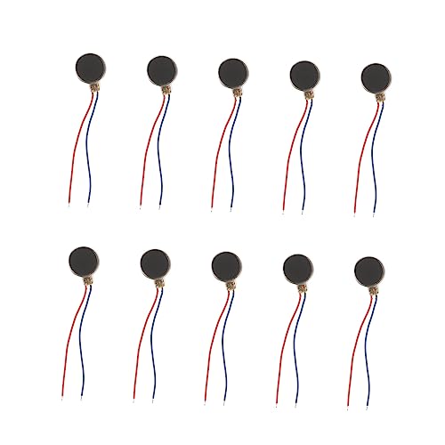 DOITOOL 10 Stück Mini Vibrationsmotoren Flache Langlebige Mikro Motoren für Mobiltelefone und Beauty Massager Hochdruck und Korrosionsbeständig DOITOOL 10 Stück Mini Vibrationsmotoren Flache Langlebige Mikro Motoren für Mobiltelefone und Beauty Massager Hochdruck und Korrosionsbeständig von DOITOOL