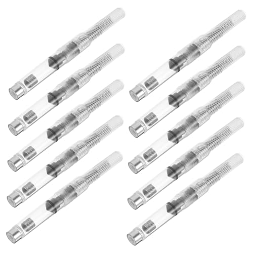 DOITOOL 10 Stück Nachfüllbarer Tintenfüller für Füllfederhalter Hochpräziser Tintenabsorber für Büro Schule und Reisen DOITOOL 10 Stück Nachfüllbarer Tintenfüller für Füllfederhalter Hochpräziser Tintenabsorber für Büro Schule und Reisen von DOITOOL