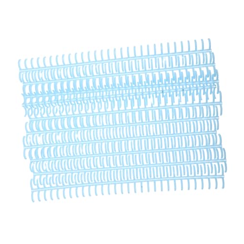 DOITOOL 10 Stück Notizbuch Ringe Ringbuchsystem Ringbuch Zubehör Ringbuchringe Wiederverwendbare Ringe kleine Binderinge Kammbindungsrücken aus Kunststoff Mini-Binderringe Plastik Blue DOITOOL 10 Stück Notizbuch Ringe Ringbuchsystem Ringbuch Zubehör Ringbuchringe Wiederverwendbare Ringe kleine Binderinge Kammbindungsrücken aus Kunststoff Mini-Binderringe Plastik Blue von DOITOOL