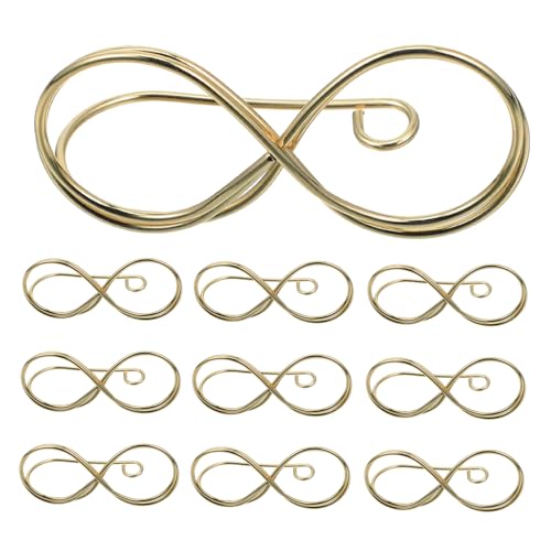 DOITOOL 10 Stück Notizordner Kartenhalter Platzieren Dekorative Papierklamme Kleine Büroklammern Hochzeit Büroklammern Memohalter Büroklammern Groß Papierklammern Clip Golden Stahl DOITOOL 10 Stück Notizordner Kartenhalter Platzieren Dekorative Papierklamme Kleine Büroklammern Hochzeit Büroklammern Memohalter Büroklammern Groß Papierklammern Clip Golden Stahl von DOITOOL