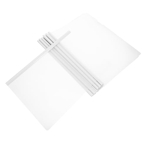 DOITOOL 10 Stück Ordnerbuch Cover Bericht Veranstalter Mit Organisation Größe Dateiorganisator Durchscheinend Abdeckung Unterlagen Dokumentenmappen Büroordner Plastik Transparent von DOITOOL