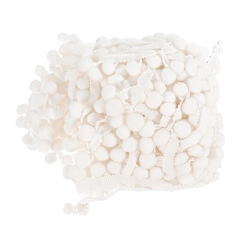 DOITOOL 10 Stück Pompon Ball Spitzenband Dekorative Fransen Borte für Diy Handarbeiten Vielseitige Nähzubehör für Kleidung Taschen und Projekte DOITOOL 10 Stück Pompon Ball Spitzenband Dekorative Fransen Borte für Diy Handarbeiten Vielseitige Nähzubehör für Kleidung Taschen und Projekte von DOITOOL