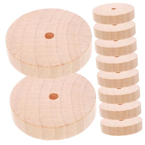 DOITOOL 10 Stück Radspielzeugzubehör Babyspielzeug winzig Räder für Wagen kleine Rollen bastelset bastelmaterial für Miniatur-Autoräder aus Holz Holzräder hölzern Beige DOITOOL 10 Stück Radspielzeugzubehör Babyspielzeug winzig Räder für Wagen kleine Rollen bastelset bastelmaterial für Miniatur-Autoräder aus Holz Holzräder hölzern Beige von DOITOOL