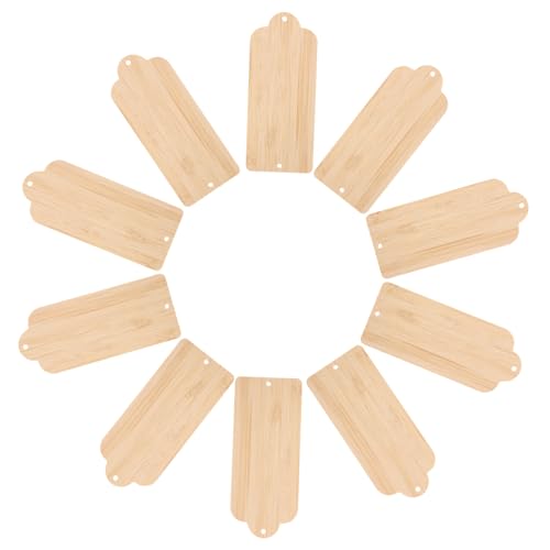 DOITOOL 10 Stück Rechteckige Bambus Lesezeichen Blanko Dekoration Diy Bastelmaterial für Kreative Gestaltungen und Persönliche DOITOOL 10 Stück Rechteckige Bambus Lesezeichen Blanko Dekoration Diy Bastelmaterial für Kreative Gestaltungen und Persönliche von DOITOOL