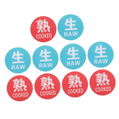 DOITOOL 10 Stück Reinigungs-Erinnerungsschild küchenetiketten lebensmittelaufbewahrung küchendekoration Essenslagerung Etiketten für Gefrierschränke Essenszeichen Restaurantschild PVC DOITOOL 10 Stück Reinigungs-Erinnerungsschild küchenetiketten lebensmittelaufbewahrung küchendekoration Essenslagerung Etiketten für Gefrierschränke Essenszeichen Restaurantschild PVC von DOITOOL