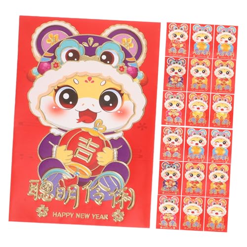 DOITOOL 10 Stück Rote Umschlagtasche Rote Tasche Umschläge Roter Umschlag Paket Mond- Geldhalter Für Bargeld Neujahr Hong Bao Geldumschlag Papier DOITOOL 10 Stück Rote Umschlagtasche Rote Tasche Umschläge Roter Umschlag Paket Mond- Geldhalter Für Bargeld Neujahr Hong Bao Geldumschlag Papier von DOITOOL