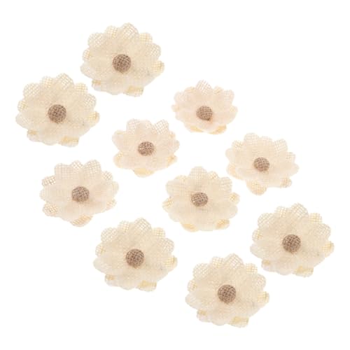 DOITOOL 10 Stück Sackleinenblumen Künstliche Sackleinen Blumen Zur Verschönerung Des Für Hochzeitsdekoration Blumenhandwerk Herstellung Von Kränzen Zubehör DOITOOL 10 Stück Sackleinenblumen Künstliche Sackleinen Blumen Zur Verschönerung Des Für Hochzeitsdekoration Blumenhandwerk Herstellung Von Kränzen Zubehör von DOITOOL