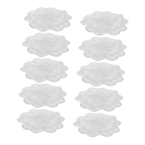 DOITOOL 10 Stück Selbstklebende Organza Stickerei Applikationen Dekorative Spitzen Patches zum Reparieren und Verschönern von Tüllröcken und Kleidern Vielseitige Stoffaufnäher für Kleidung DOITOOL 10 Stück Selbstklebende Organza Stickerei Applikationen Dekorative Spitzen Patches zum Reparieren und Verschönern von Tüllröcken und Kleidern Vielseitige Stoffaufnäher für Kleidung von DOITOOL