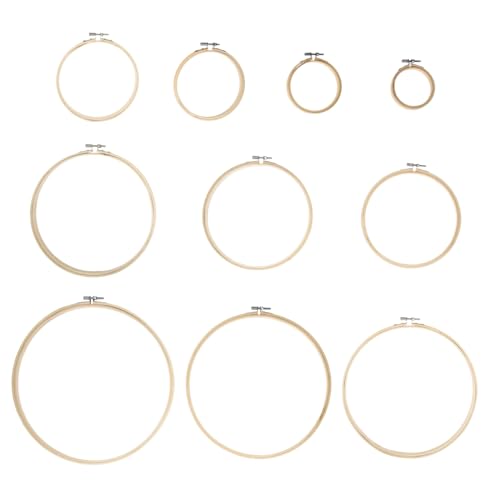 DOITOOL 10 Stück Stick Befestigungsringe Basteln Nähen Stickrahmen Kreuzstich Größe Kreuzstich Anfänger Schlaufen Stoff Erwachsene Runde Stickkreise Kleiner Stickrahmen DOITOOL 10 Stück Stick Befestigungsringe Basteln Nähen Stickrahmen Kreuzstich Größe Kreuzstich Anfänger Schlaufen Stoff Erwachsene Runde Stickkreise Kleiner Stickrahmen von DOITOOL