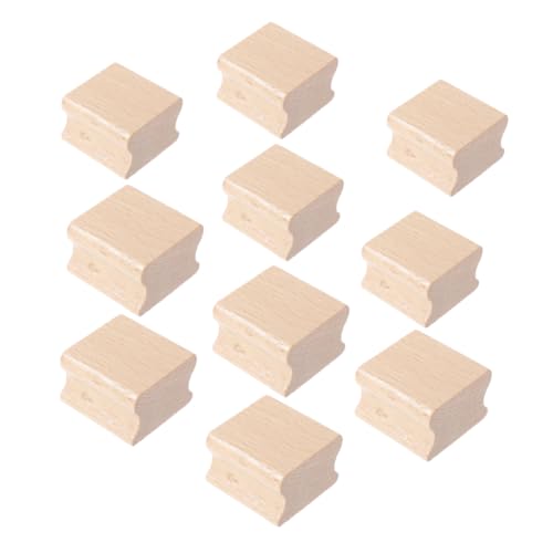 DOITOOL 10 Stück Teiliges Beechwood Stempelblock mit Innovativem Rillendesign Langlebig und Präzise für DIY Stempelherstellung Scrapbooking und Kreative Bastelprojekte DOITOOL 10 Stück Teiliges Beechwood Stempelblock mit Innovativem Rillendesign Langlebig und Präzise für DIY Stempelherstellung Scrapbooking und Kreative Bastelprojekte von DOITOOL