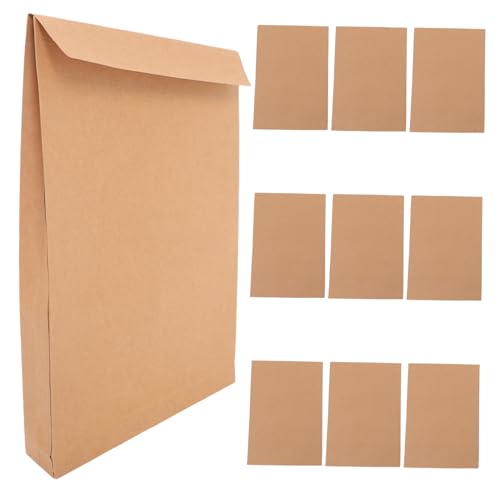 DOITOOL 10 Stück Teiliges Braune Versandtaschen aus Robustem Kraftpapier mit Doppelseitigem Klebeverschluss Vielseitig für Kleidung Dokumente und Fotos Sichere und Zeitsparende DOITOOL 10 Stück Teiliges Braune Versandtaschen aus Robustem Kraftpapier mit Doppelseitigem Klebeverschluss Vielseitig für Kleidung Dokumente und Fotos Sichere und Zeitsparende von DOITOOL