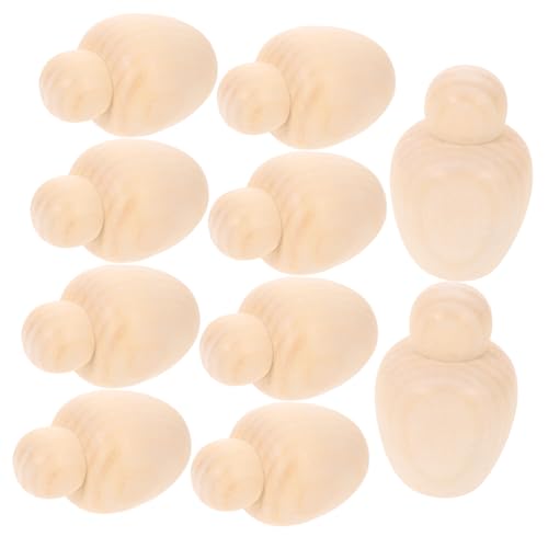 DOITOOL 10 Stück Teiliges DIY Holzfiguren zum Bemalen Unvollendete Holzpuppen für Kreative Bastelprojekte für Mädchen Natürliche Holzfarbe DOITOOL 10 Stück Teiliges DIY Holzfiguren zum Bemalen Unvollendete Holzpuppen für Kreative Bastelprojekte für Mädchen Natürliche Holzfarbe von DOITOOL