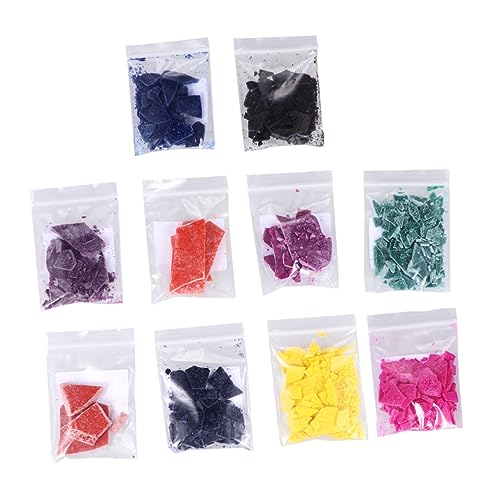 DOITOOL 10 Stück Teiliges DIY Kerzenfärbeset Hochwertige Wachsfarbstoffe für Selbstgemachte Duftkerzen Verschiedenen Farben und Hautfreundlich für Kreative Projekte von DOITOOL