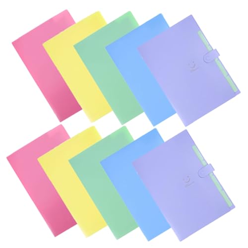DOITOOL 10 Stück Teiliges Datei Organizer Erweiterbare Faltmappe aus Strapazierfähigem Kunststoff Bunte Ablage für Dokumente Belege und Karten für Büro und Zuhause DOITOOL 10 Stück Teiliges Datei Organizer Erweiterbare Faltmappe aus Strapazierfähigem Kunststoff Bunte Ablage für Dokumente Belege und Karten für Büro und Zuhause von DOITOOL