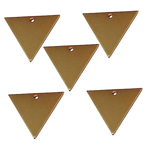 DOITOOL 10 Stück Teiliges Diy Triangle Earring Zubehör Legierung Goldene Anhänger für Schmuckherstellung für Armbänder Ohrringe und Kreative Bastelprojekte DOITOOL 10 Stück Teiliges Diy Triangle Earring Zubehör Legierung Goldene Anhänger für Schmuckherstellung für Armbänder Ohrringe und Kreative Bastelprojekte von DOITOOL
