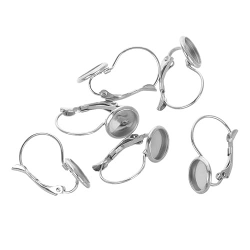 DOITOOL 10 Stück Teiliges Edelstahl Ohrhaken mit Auflage für DIY Schmuckherstellung Langlebige Ohrhaken Basis Modische Ohrring Rohlinge zum Selbermachen Hautfreundlich und Elegant DOITOOL 10 Stück Teiliges Edelstahl Ohrhaken mit Auflage für DIY Schmuckherstellung Langlebige Ohrhaken Basis Modische Ohrring Rohlinge zum Selbermachen Hautfreundlich und Elegant von DOITOOL