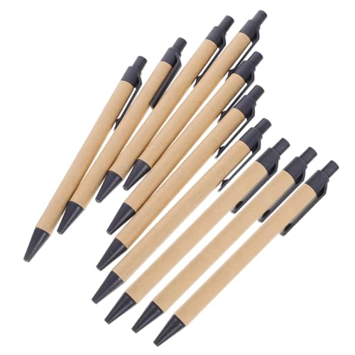 DOITOOL 10 Stück Teiliges Einziehbare Kugelschreiber mit Ergonomischem Griff Schwarze für Büro Schule und Alltag als Schreibaccessoire für Studenten und Berufstätige DOITOOL 10 Stück Teiliges Einziehbare Kugelschreiber mit Ergonomischem Griff Schwarze für Büro Schule und Alltag als Schreibaccessoire für Studenten und Berufstätige von DOITOOL
