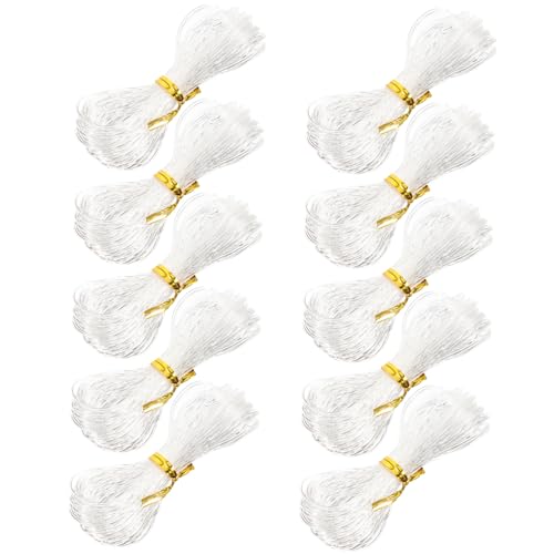 DOITOOL 10 Stück Teiliges Elastische Armbandkordeln Transparente Schmuckperlen Schnüre für DIY Halsketten und Armbänder Dehnbar Robust zum Schmuckbasteln und Perlen Einfädeln DOITOOL 10 Stück Teiliges Elastische Armbandkordeln Transparente Schmuckperlen Schnüre für DIY Halsketten und Armbänder Dehnbar Robust zum Schmuckbasteln und Perlen Einfädeln von DOITOOL